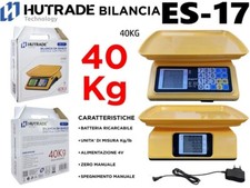 Bilancia Digitale ES-17 Elettronica Da Banco Professionale 40Kg mar