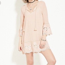 Forever 21 Boho Mini Dress Size Small