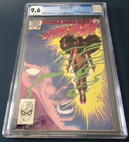 Daredevil 190 CGC 9.6 (1982) Frank Miller Story