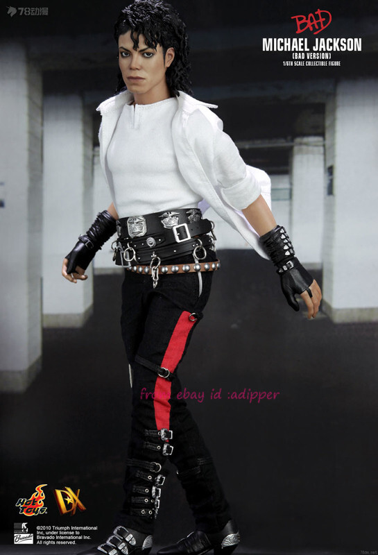 Hot Toys Ht Dx03 1/6 Michael Jackson Bad Version Custom Action