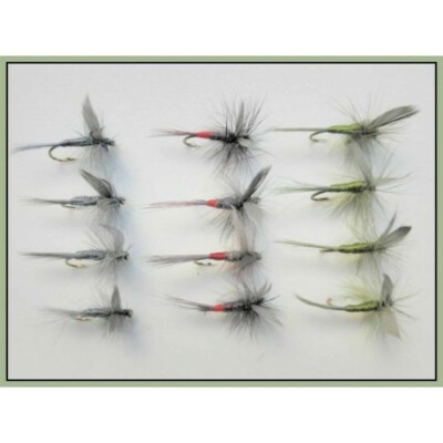 Fly Dry Barbless IRON BLUE DUN (14-16-18 - Foto 6