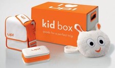 VW UP! Car Box Set Orange Kids Storage Pillow Toy Shoulder Bag Lunch Box GENUINE