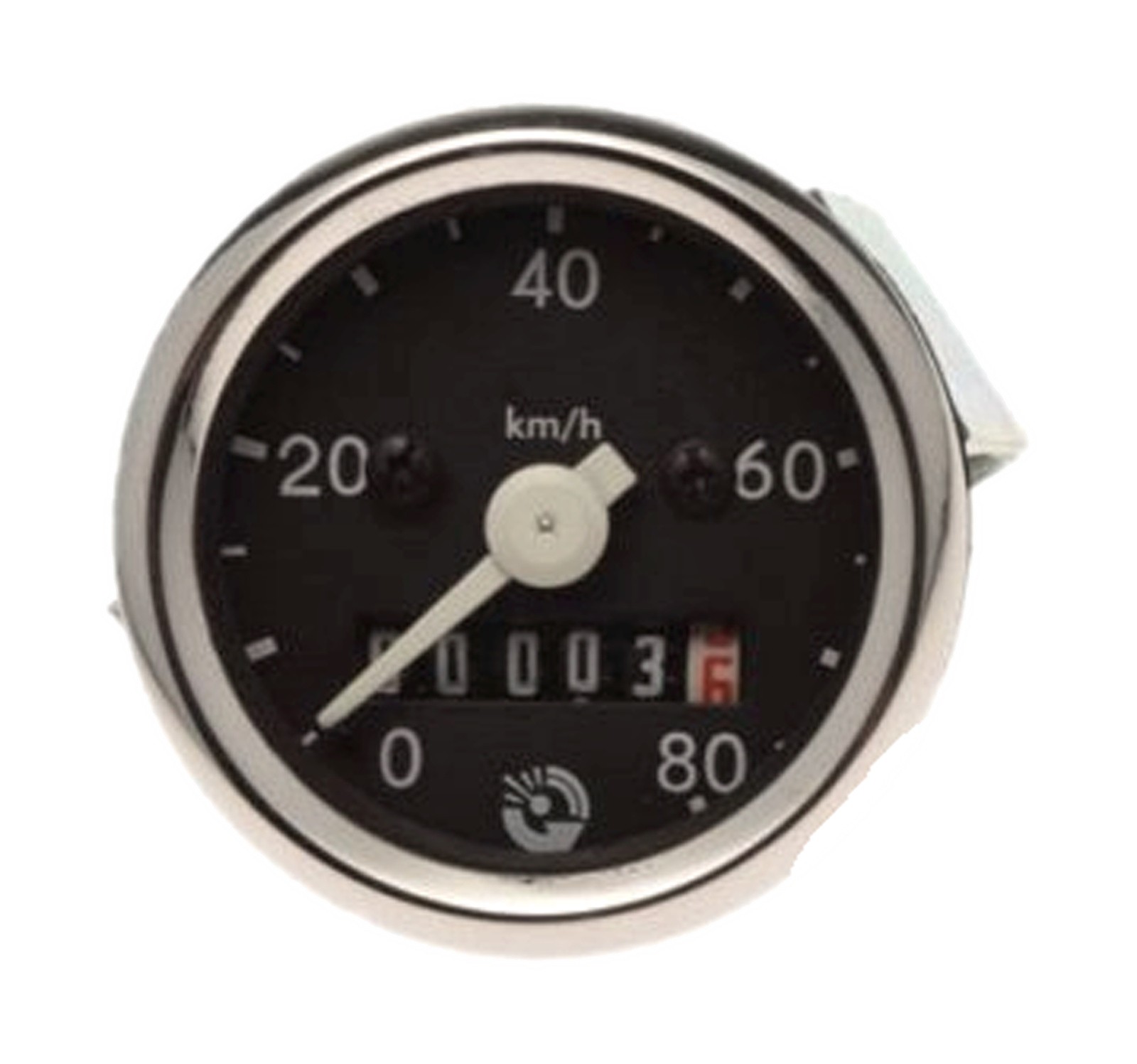 Compteur de vitesse Jawa 50 Mustang tableau de bord chrome