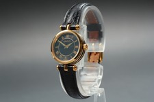 [Exc+5]Gucci 2000L Roman Black Dial 22mm Quartz Women's Watch From JAPAN