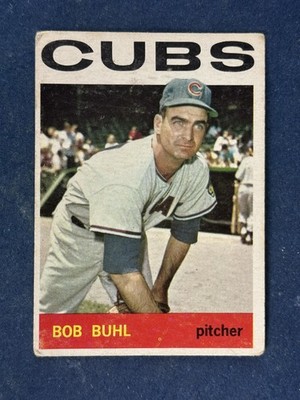 1964 Topps #96 Bob Buhl Chicago Cubs GOOD