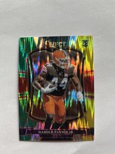 2025 Panini Select Green&Yellow Premier Level Prizm Harold Fannin Jr. Browns NFL