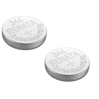 [X703223-2] RENATA Lot de 2 Blisters de 1 Pile bouton oxyde argent X344 SR1136S