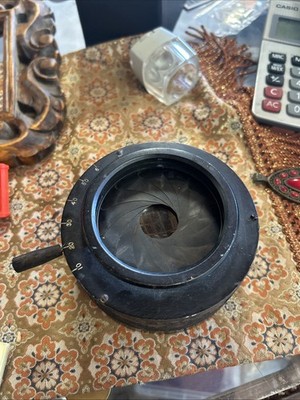 iris diaphragm aperture Antique Opens and closes smoothly  Steampunk
