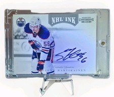 2011-12 Panini Contenders NHL Ink Teemu Hartikainen #20 Autograph Insert Oilers