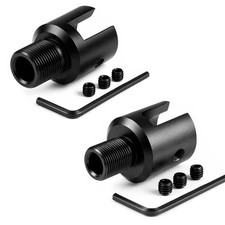 Ruger 1022 10-22 Muzzle Brake Adapter 1/2x28  5/8x24 Thread Combo Aluminum