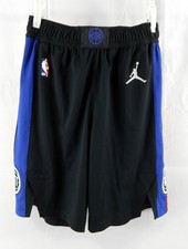 2024-25 Detroit Pistons Dennis Schroder #17 Game Used Black Shorts City M 34 394