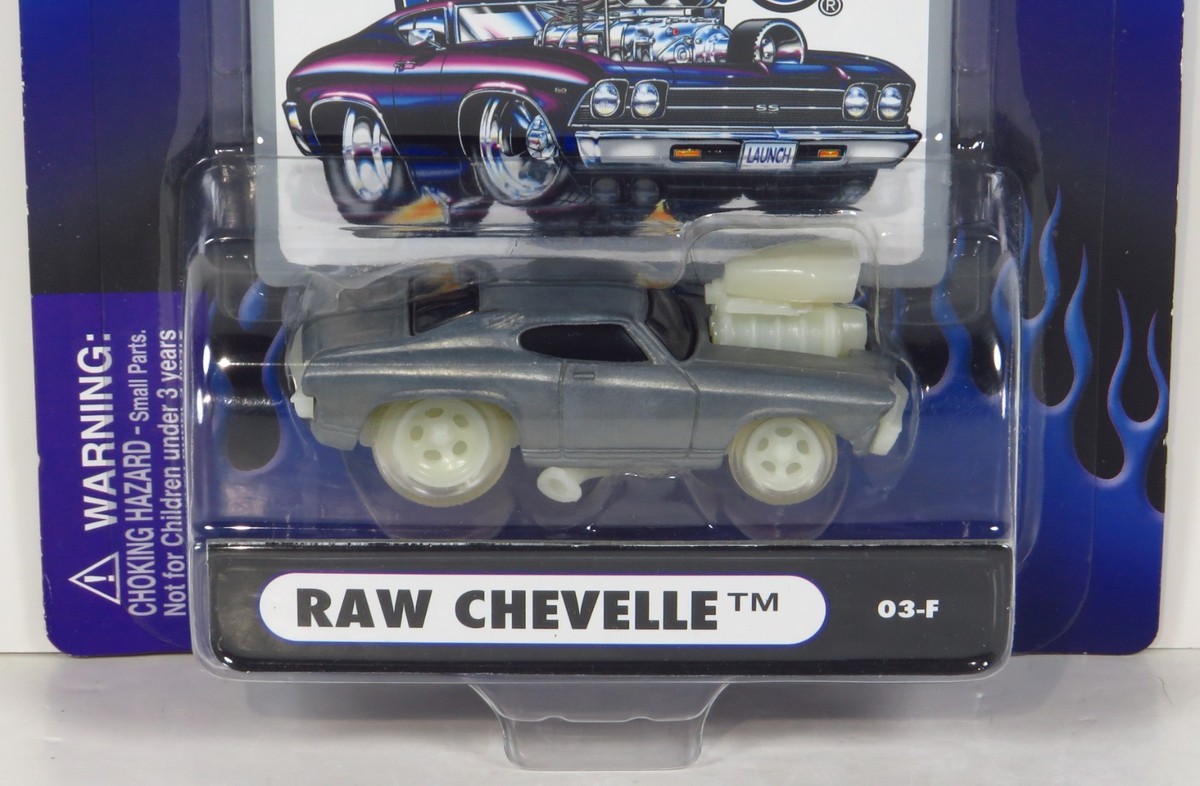 Muscle Machines 1969 Chevelle Raw Zamac Bare Metal 1 of 888