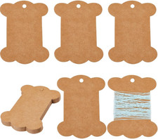 80Pcs Embroidery Thread Cardboard Bobbins Floss Bobbin Holder Kraft Paper Spool