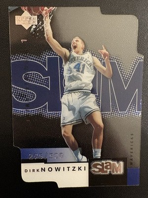 2000-01 upper deck slam extra strength /500 Dirk Nowitzki #13
