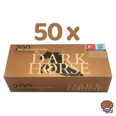 Dark Horse Carbon & Copper XL Filterhülsen Extra (50x 200 Stück)