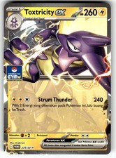 Pokemon Indonesian Scarlet & Violet GYM Kartu Promo Toxtricity ex 275/SV-P