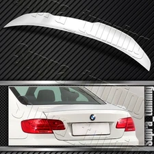 W-Power Pearl White Rear Trunk Spoiler Wing For 2007-2013 BMW 3-Series Coupe E92