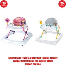 Smart Steps by Baby Trend Baby and Toddler Activity Walker with Interactive Toys