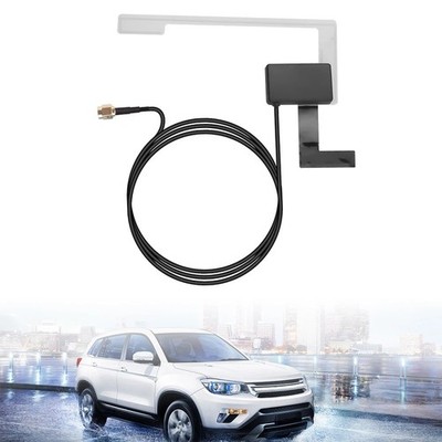 Universal Auto 3M DAB UKW Antenne Glas Halterung Fenster Aktiv Radio Adapter Antenne