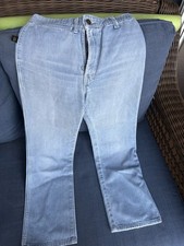 Vintage Sasson Womens Light Blue Jeans Straight Leg High Rise 41