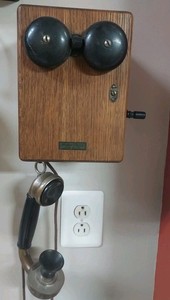 315H Ringer Box, 1002 Handset 1890s - 1902