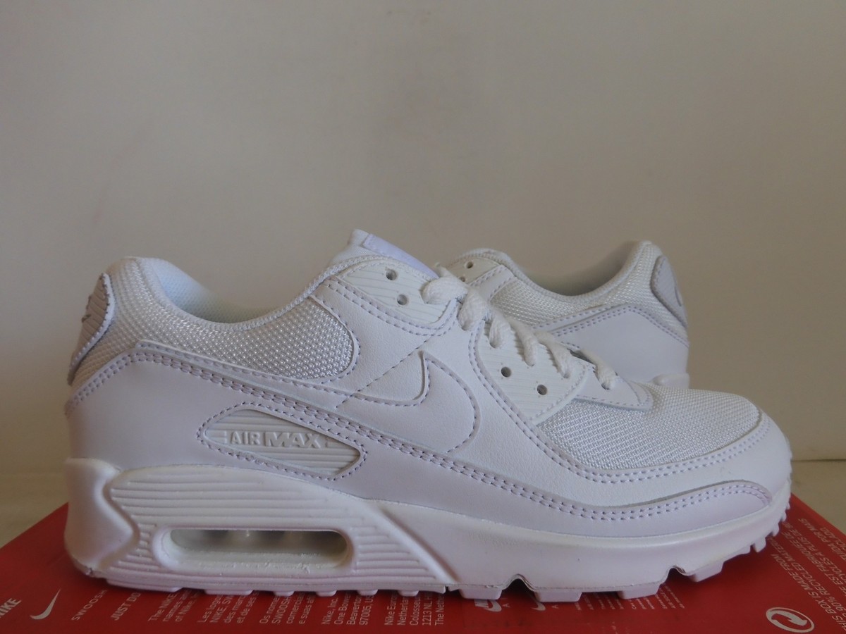Size 8.5 - Nike Air Max 90 Triple White 2020 for sale online | eBay
