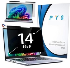 Magnetic Laptop Privacy Screen 14 Inch 16:9 - Laptop Screen 14 inch Black