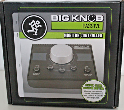 Monitor-Controller Mackie Big Knob Passive Monitor Controller -Neu- CR14 2466 S1