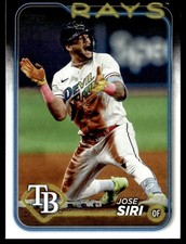 2024 Topps Jose Siri Tampa Bay Rays #436
