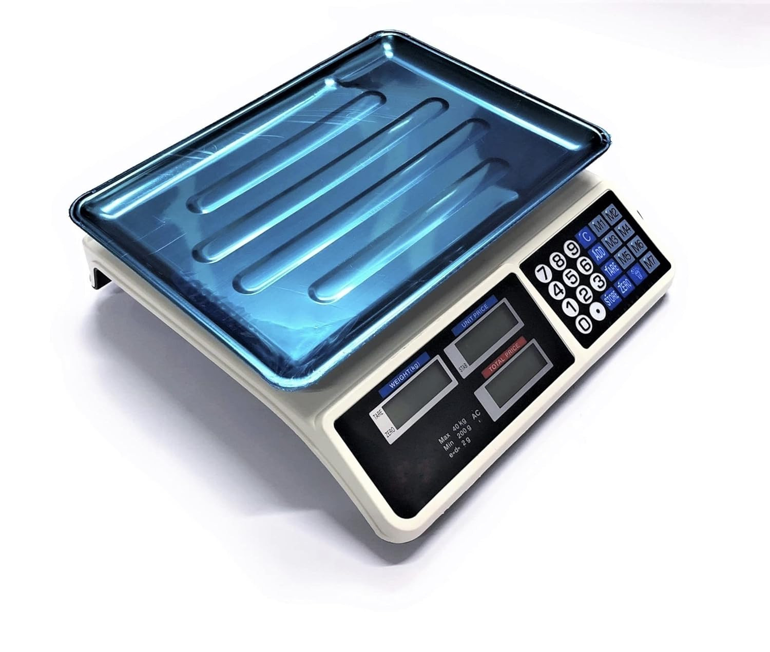 Bilancia Professionale Elettronica Digitale 40kg | Divisione 5g