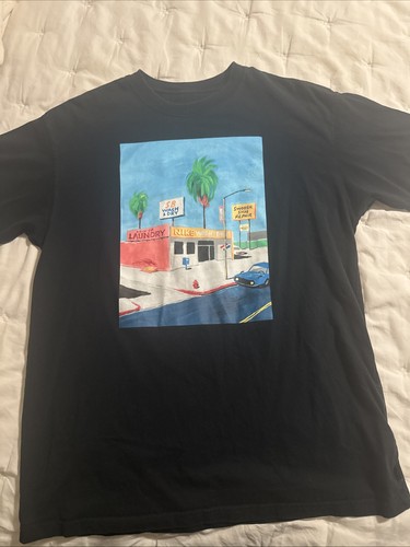 Nike SB Laundry Skate Graphic T-Shirt Dark Driftwood Black