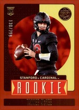 2023 Panini Legacy - Rookies Tanner McKee #156 (RC) Red /299