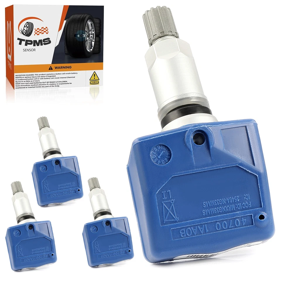 4pcs TPMS TIRE PRESSURE SENSOR 40700-1AA0B For Nissan Maxima Altima Infiniti - Image 2 of 4