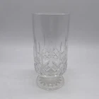 Vintage Waterford Crystal Lismore Simplicity Hurricane Candle Holder Vase