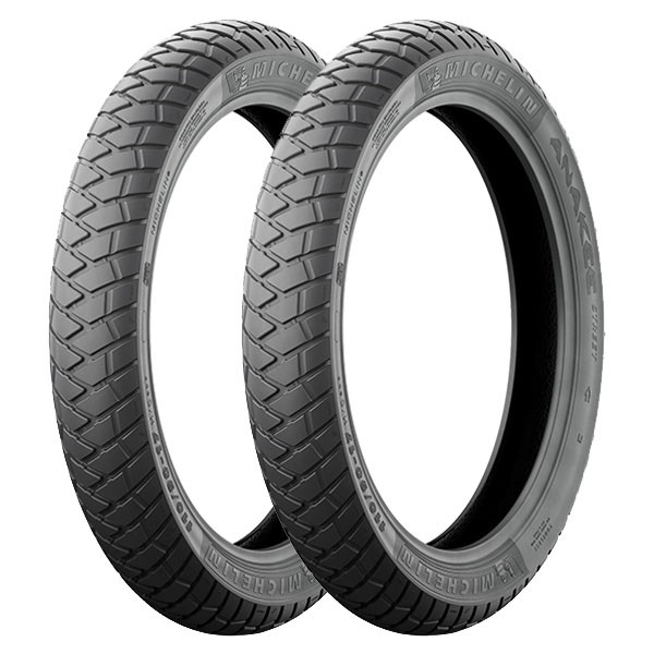 TYRE PAIR MICHELIN 3.00-17 50P + 120/90-17 64T ANAKEE STREET DOT 2022
