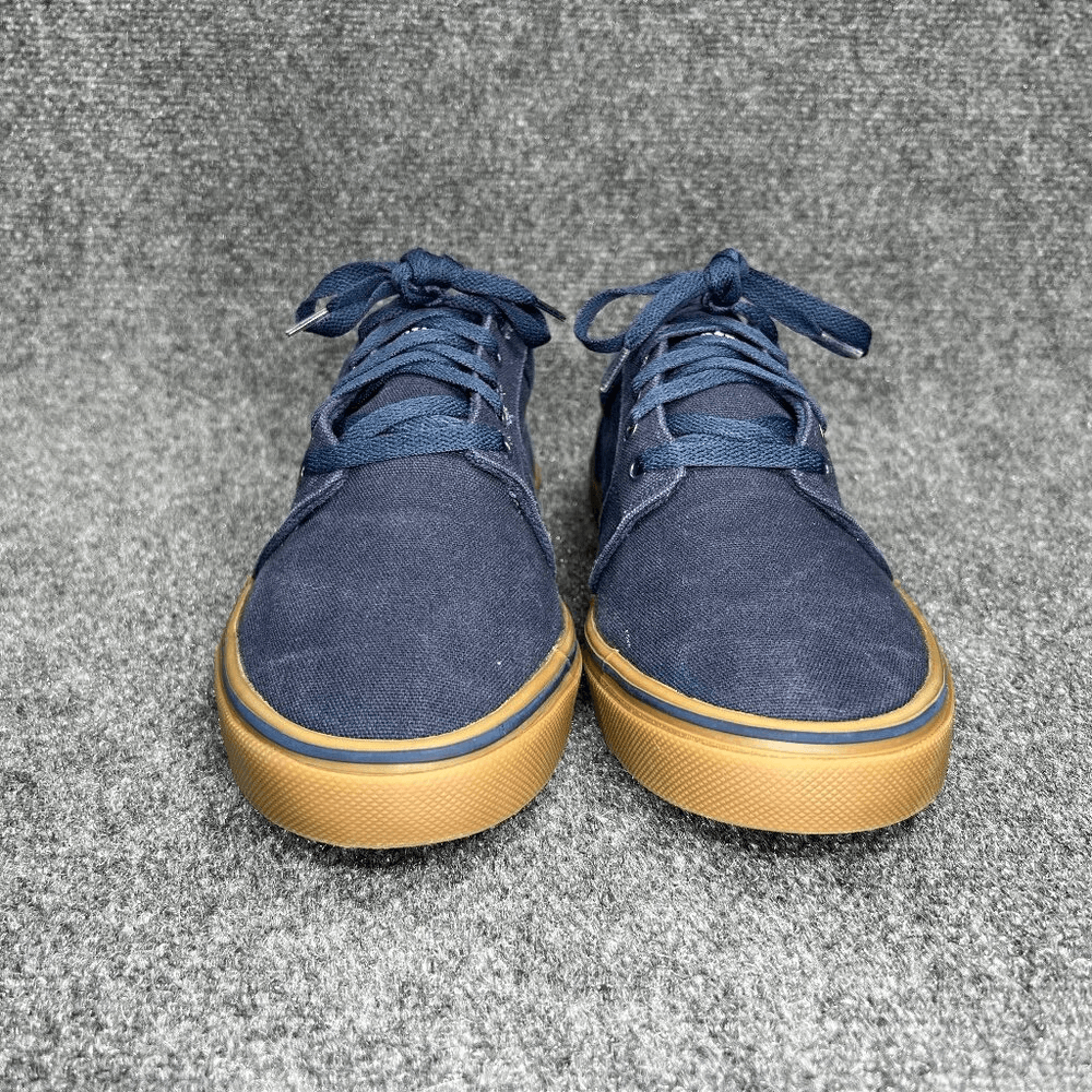 SAOLA Scarpe pattinatore Etnies uomo taglia 10 5 blu tela suola gomma stringate sneakers casual