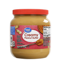 Great Value Creamy Peanut Butter Spread, 64 oz