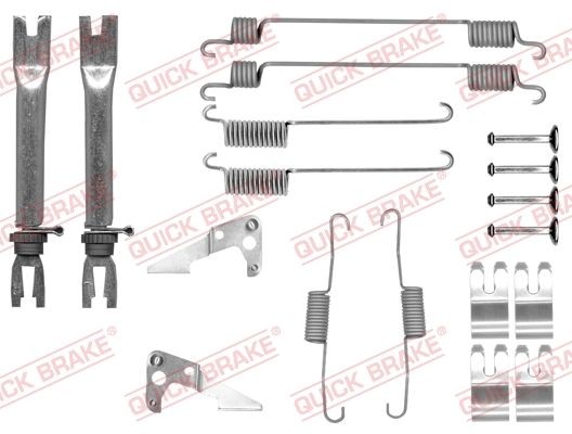 ZubehÖRsatz Bremsbacken Hinten Quick Brake 105 0030S 02 FÜR Ford ZubehÖR KIT-image