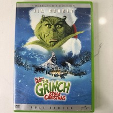 Dr. Seuss How the Grinch Stole Christmas Jim Carrey DVD Collector  s Edition