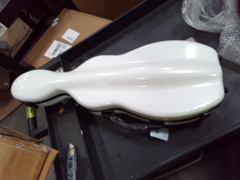 Special Offer Violin Case 4/4 Size Carbon Fiber Material White Color