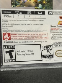 Panzer Dragoon Remake Switch (Limited Run Games SEGA Saturn case) NEW & SEALED