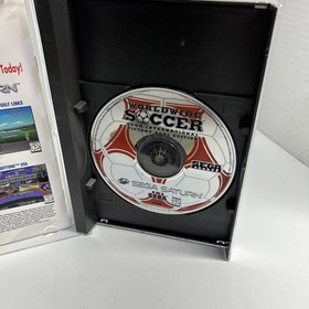 Worldwide Soccer Sega Saturn CIB Complete, Tested !