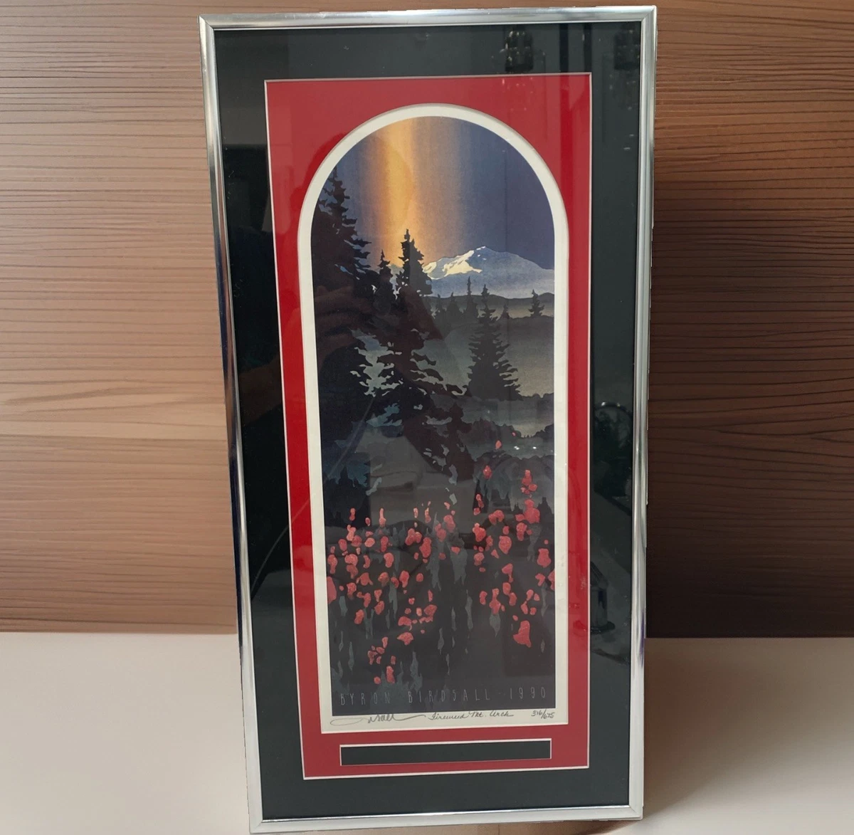 【バイロン・バードサル】額装版画『LAST LIGHT AT KINCAID』 Byron Birdsall for sale | eBay