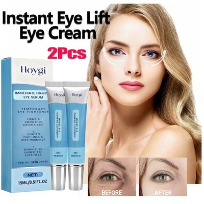 Instant Under Eye Lift Serum-Reduces Eye Bags Wrinkles, Puffy Eyes, Dark Circles