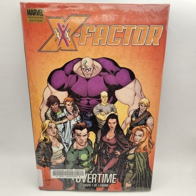 X-Factor Overtime Marvel Hardcover Graphic Novel Peter David De Landro 2009