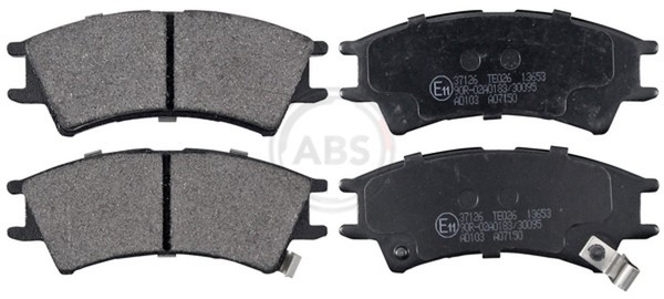 Bremsbelagsatz Scheibenbremse A.B.S. 37126 FüR Hyundai Atos MX-image