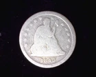1843 O Seated Liberty Quarter (LARGE O VARIETY)
