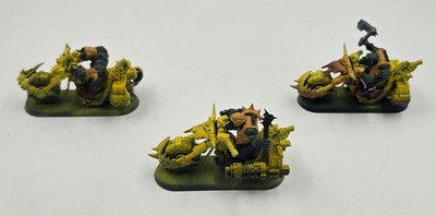 Ork Warbiker Warbikers Mob Space Orks Bike Bikes Warhammer 40K painted