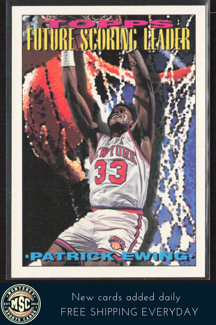 Patrick Ewing 1993-94 Topps #390 New York Knicks