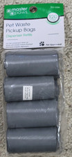 SACS DE RAMASSAGE MASTER Paws - PET WASTE #253-2086 - 120 COMT - Gris - NEUF NEUF dans son emballage